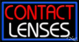 Contact Lenses Business Neon Sign