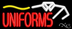 Uniforms Business Neon Sign