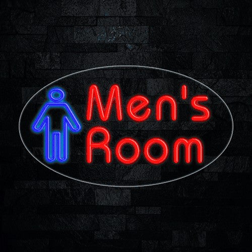 Men's Room Flex-Led Sign