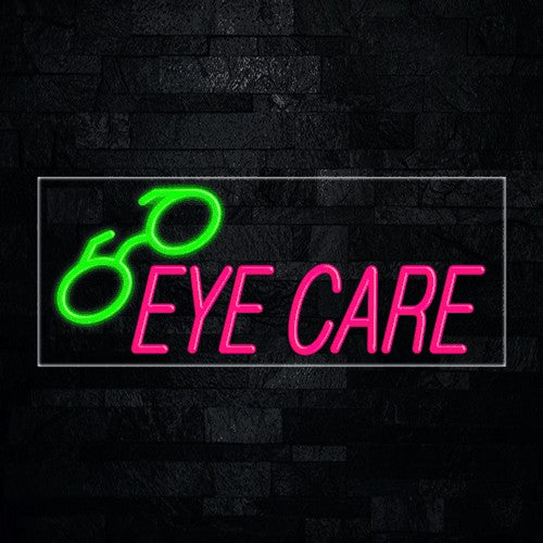 Eye Care, Logo Flex-Led Sign