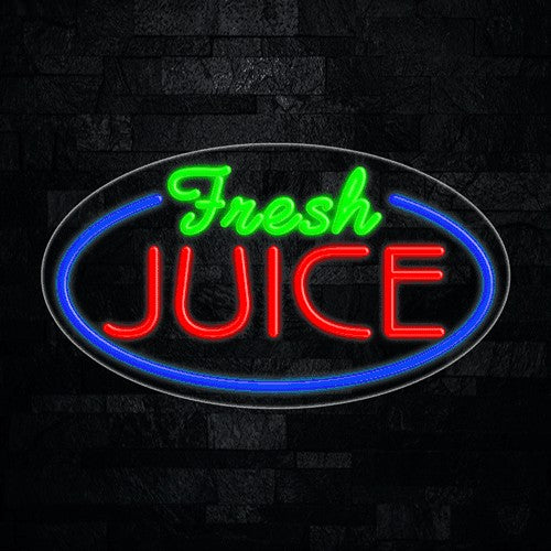 Fresh Juice Flex-Led Sign