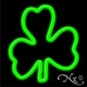 Clover Leaf Economic Neon Sign