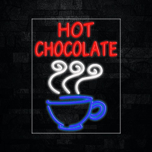 Hot Chocolate Flex-Led Sign