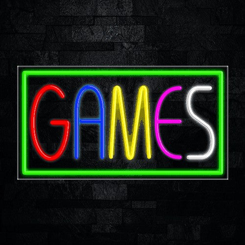 Games Flex-Led Sign