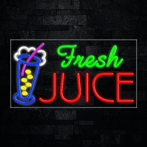 Fresh Juice Flex-Led Sign