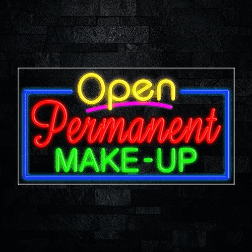 Permanent Make Up Flex-Led Sign