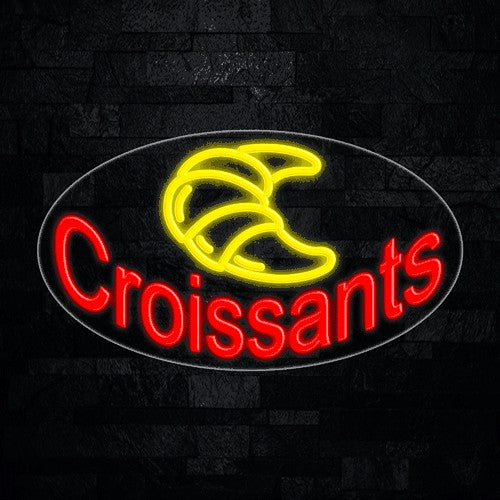 Croissants Flex-Led Sign