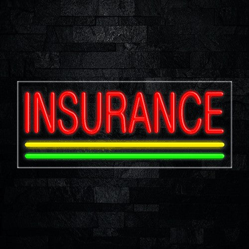 Insurance Flex-Led Sign