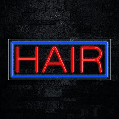 Hair Flex-Led Sign