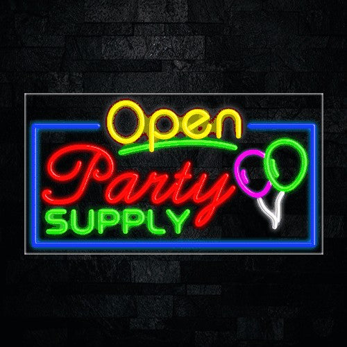 Party Supply Flex-Led Sign