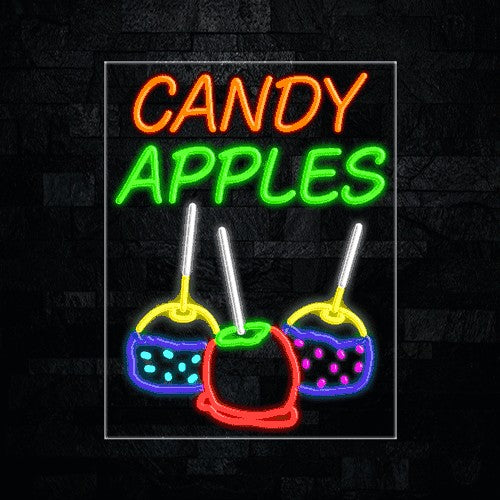 Candy Apples Flex-Led Sign