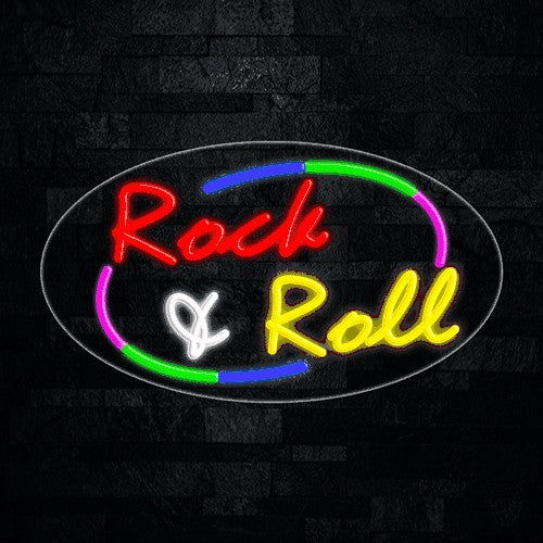 Rock & Roll Flex-Led Sign