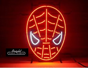 Spider Man Neon Sign