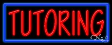 Tutoring Business Neon Sign