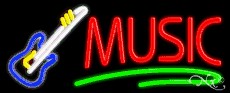 Music Business Neon Sign