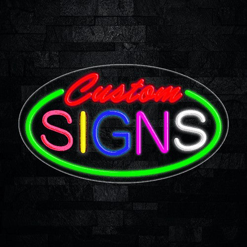 Custom Signs Flex-Led Sign